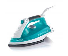 Severin 9657-000 BA 9657 Fer à repasser, 2200 W, 0.4 liters, Turquoise, Blanc