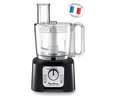 MOULINEX ROBOT DOUBLE FORCE COMPACT NOIR Robot multifonction + 9 accessoires FP546811