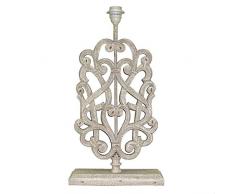 Better Best & 0053712 Lampe de Table avec branche géométriques en bois Blanc