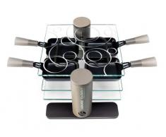 Maybaum R4 Appareil à raclette design Plastique/Verre (Import Allemagne)