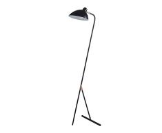 Lampadaire Delicata Lampe De Sol Sur Pied Noir DorÃ©e VN-L00042-EU