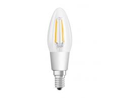 Osram Star+ Ampoule LED Ã Filament | Culot E14 | Forme Flamme | Dimmable (Glow DIM) | Blanc Chaud 2000K/2700K | 5W (Ã©quivalent 40W)