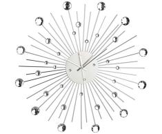 Out of the blue 4029811273065 Horloge en MÃ©tal, Argent, 49 x 4,5 x 47 cm