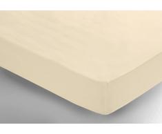 Belledorm Drap housse Percale King CrÃ¨me