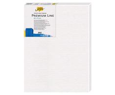 Solo Goya Premium Line Toile extensible en toile de qualitÃ© supÃ©rieure avec 4 Ã©paisseurs de fond en coton IdÃ©al pour les peintures Ã huile, acryliques et gouache Env. 60 x 70 cm