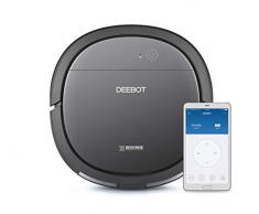 ECOVACS DEEBOT OZMO Slim10 â Aspirateur Robot Nettoyeur Ultrafin pour Sols Durs, Aspirateur sans Fil Programmable via Smartphone et Compatible avec Amazon Alexa