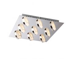 Applique spot lED stylehome plafonnier 9 ampoules x48084 nouveau design