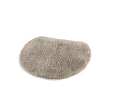 Kleine Wolke 8888271104 Soft Tapis pour Abattant WC en Polyacrylique Taupe 47 x 50 cm