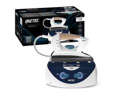 Imetec ZeroCalc PS1 2000 Fer Ã repasser compact, jusquÃ 3,8 bar de pression Ã la pompe, technologie anti-calcaire et Ã Ã©conomie dÃ©nergie, recharge continue, vapeur prÃªte en une minute, 2100 W
