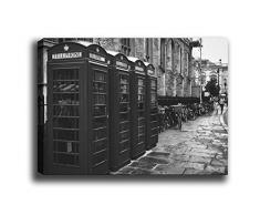 Bonamaison Peinture sur toile, multicolore, 70 x 100 cm - Conçu et fabriqué en Turquie