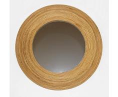 Arthouse Miroir Rond en Bois Multicolore 42 x 42