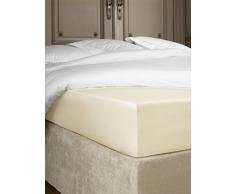 De Witte Lietaer Bumblebee Drap Housse, Coton, Ivoire, 180 x 200 x 30 cm