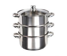 LIVOO MEP121 Cuiseur vapeur, Gris