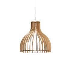 Lussiol lignting 250476 Suspension, Bois, 60 W, Naturel