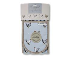 Cooksmart Gant de Cuisine Double, Bleu, 17 x 90cm