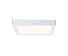 Paulmann 70646 WallCeiling Lunar Panneau LED, 300x300mm, 17W, 230V, Blanc mat, Alu