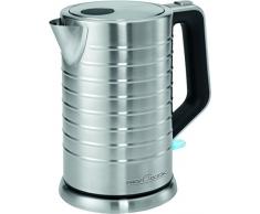 PROFI COOK PC-WKS 1119 - Bouilloire - avec affichage du niveau deau - 1,7 l - 1850â2200 Watts - Base rotative 360 ° - Couleur Argent