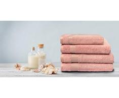 DATEX Serviette de Bain Rose 100Â x 150Â cm