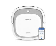 ECOVACS DEEBOT SLIM2 â Aspirateur Robot Nettoyeur Fin â Nettoie sous les Meubles â Aspirateur sans Fil Programmable via Smartphone et Compatible avec Amazon Alexa