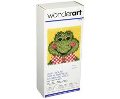 WonderArt Angel Kit de Tapis Ã Crocheter avec Motif Poisson