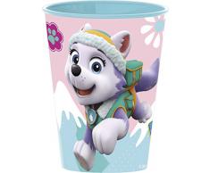 Unbranded 8017448 Paw Patrol Filles Gobelet, Plastique, Bleu, 8 cm