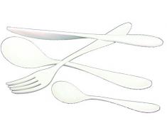 Mepra 111P22024 MÃ©nagÃ¨re de 24 PiÃ¨ces Couverts Uno Porcel