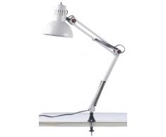 TRIO, Lampe de table, Tajo 1xE27, max.40,0 W Corps: metal, Blanc L:51,0cm, H:73,5cm, Ã:16,8cm IP20,Interrupteur