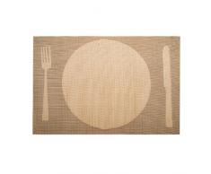 LACOR Set de Table Beige 45 x 30Â cm