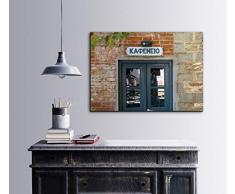 Bonamaison DÃ©coration Murale Impression sur Toile, Dimensions: 100 x 70 Cm - ConÃ§u et fabriquÃ© en Turquie