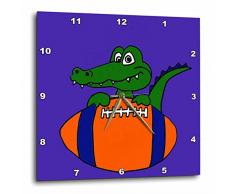 3dRose Horloge Murale en Aluminium Multicolore 38 x 38 cm