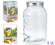 Glooke Selected VI-178571 Bocal en verre, multicolore