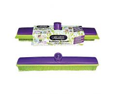 York Prestige Petit Balai en Caoutchouc Multicolore