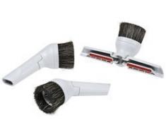 Electrolux ZE063 Accessoires Aspirateur 3 en 1 Brosse / Suceur Plat / Suceur Triangulaire , Noir