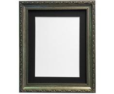 FRAMES BY POST Cadre Photo Style Shabby Chic, Plastique, Silver, 40 x 40 cm Image Size 12 x 12 inches