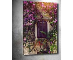 Bonamaison Peinture sur toile, multicolore, 30 x 40 cm - ConÃ§u et fabriquÃ© en Turquie