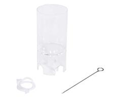 Rayher 3116600 pour Bougie Cloches Pointe cylindrique en Polystyrène 1 Hauteur 6 5 cm Diamètre 4 cm