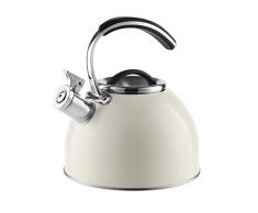 Morphy Richards 974757 Bouilloire sifflante en acier inoxydable ecru