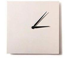Artemio Horloge carrée Blanche a décorer 30 cm