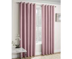 Enhanced Living Rideaux, Blush, Rose, Width-46 (117cm) x Drop-54 (137cm)