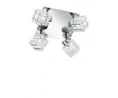 Reality Leuchten R81354106 Spot plafonnier, G9, 28 W