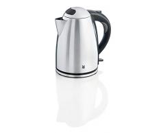WMF Stelio Bouilloire en acier inoxydable, 1,7 l, avec filtre, 2400 W, sans fil, indicateur de niveau deau illuminé, filtre à eau à la chaux, cromargan mat