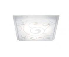 Dimensions du plafonnier Dia : 8 cm de hauteur x 42 cm de diamètre.