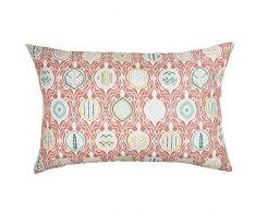 Rioma Coussin avec Rembourrage intérieur extérieur Luth Rose 40 x 60 cm