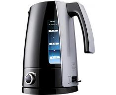 Melitta Bouilloire, TempÃ©rature RÃ©glable, Graduation LED, CapacitÃ© 1,7 L, Look Aqua Vario, Noir/Argent, H203-020304