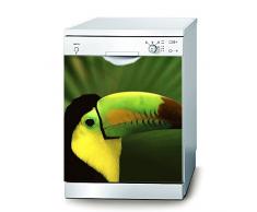 Decusto â Toucan â Autocollant pour Lave Vaisselle