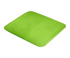 Kleine Wolke 221600002 Tapis de Douche Arosa 55x55 cm en Vert, PVC, 20x20x5 cm