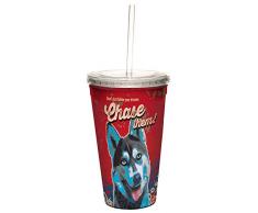 Tree Free sans 98164 16 oz Angi et Silas Chase Leur Gobelet Double Paroi Isotherme avec Paille rÃ©utilisables