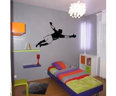 TATOUTEX 3613242987854 Sticker Mural, Noir, L 80cm x H 50cm