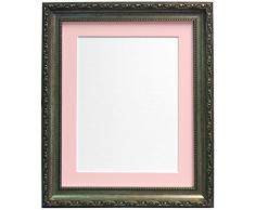 FRAMES BY POST Cadre Photo Style Shabby Chic, Plastique, Silver, 10 x 8 Image Size 8 x 6 inches