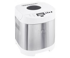 KREA BM350 Machine Ã pain en acier inoxydable 650 W (acier inoxydable, 1 kg, 500 g, lumiÃ¨re foncÃ©e, moyenne, 13 heures)
